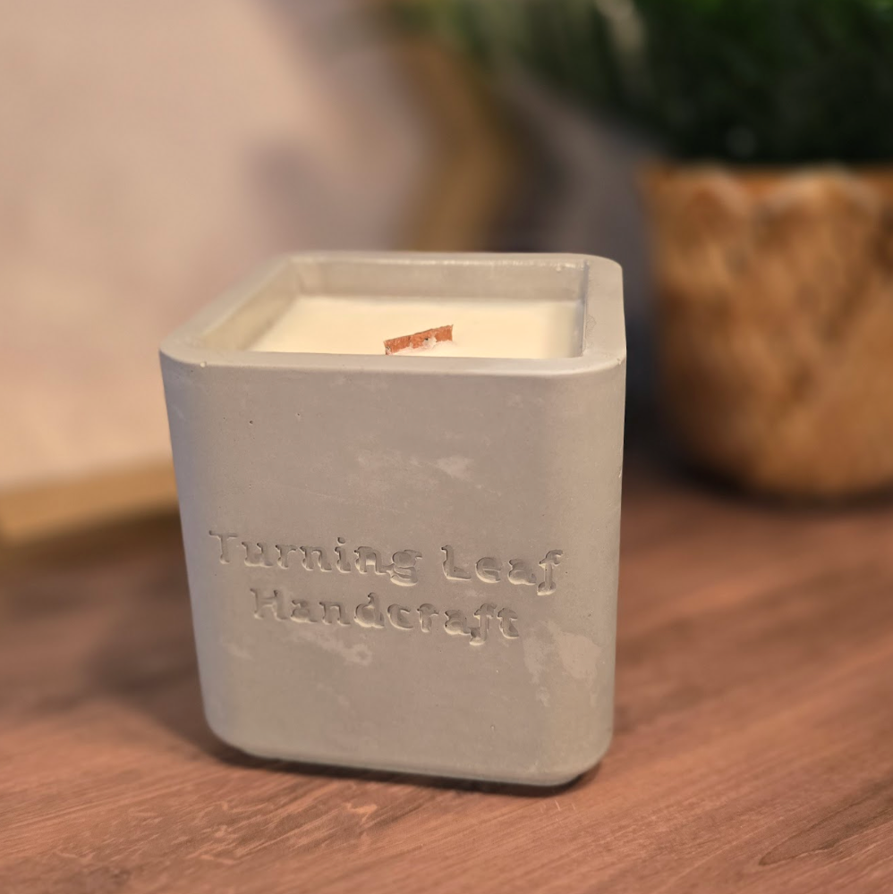 Maple Candle Vessel (Square)