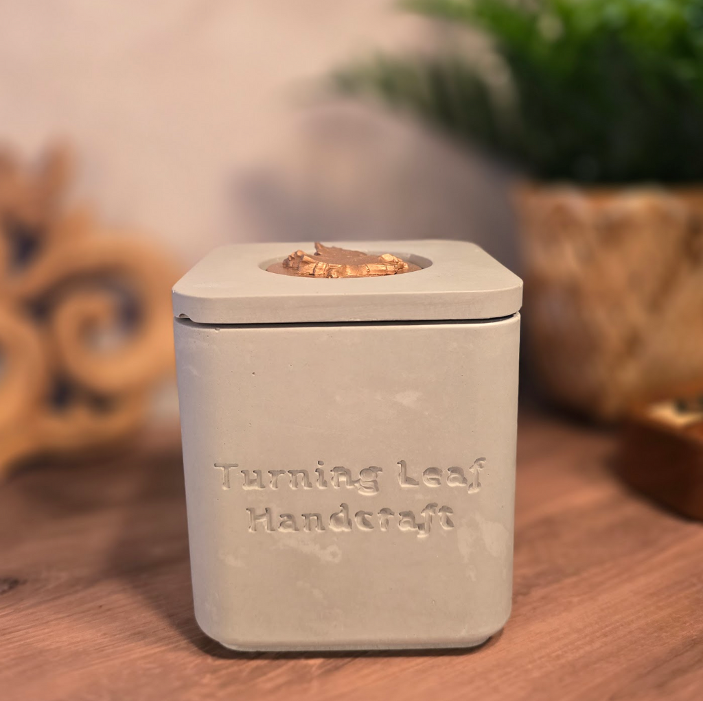 Maple Candle Vessel (Square)